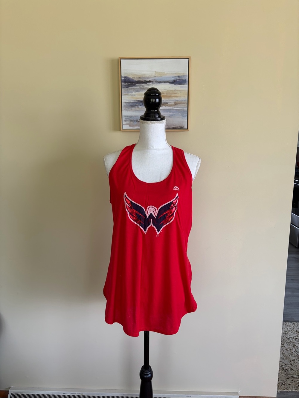 New XXL Washington Capitals Hockey NHL Logo Tank Top